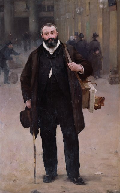 Portrait of Pierre-Emmanuel Damoye by Alfred Roll